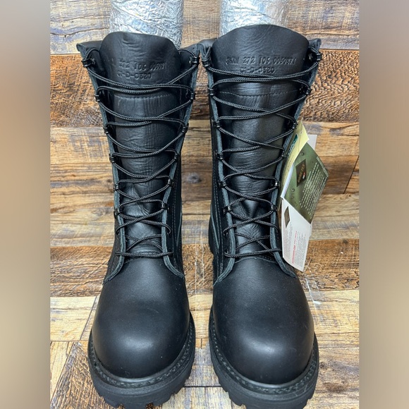 NEW Belleville Intermediate Cold/Wet Boots Men Size 8.5 XW Black Combat Gore-Tex - Picture 2 of 9